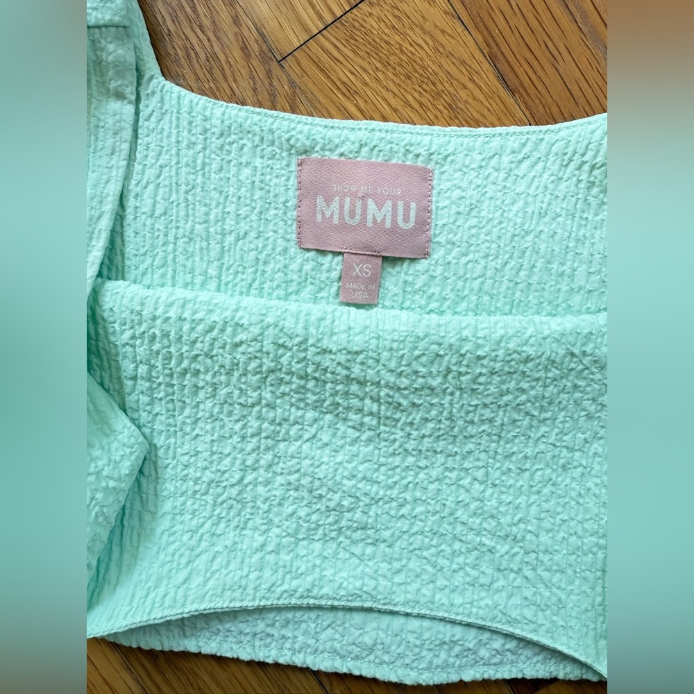 Show Me Your MuMu Tara Crop Top XS